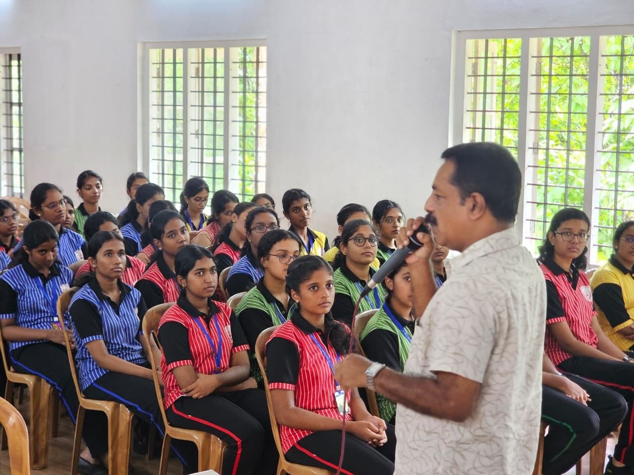 Awareness class for Class XI students